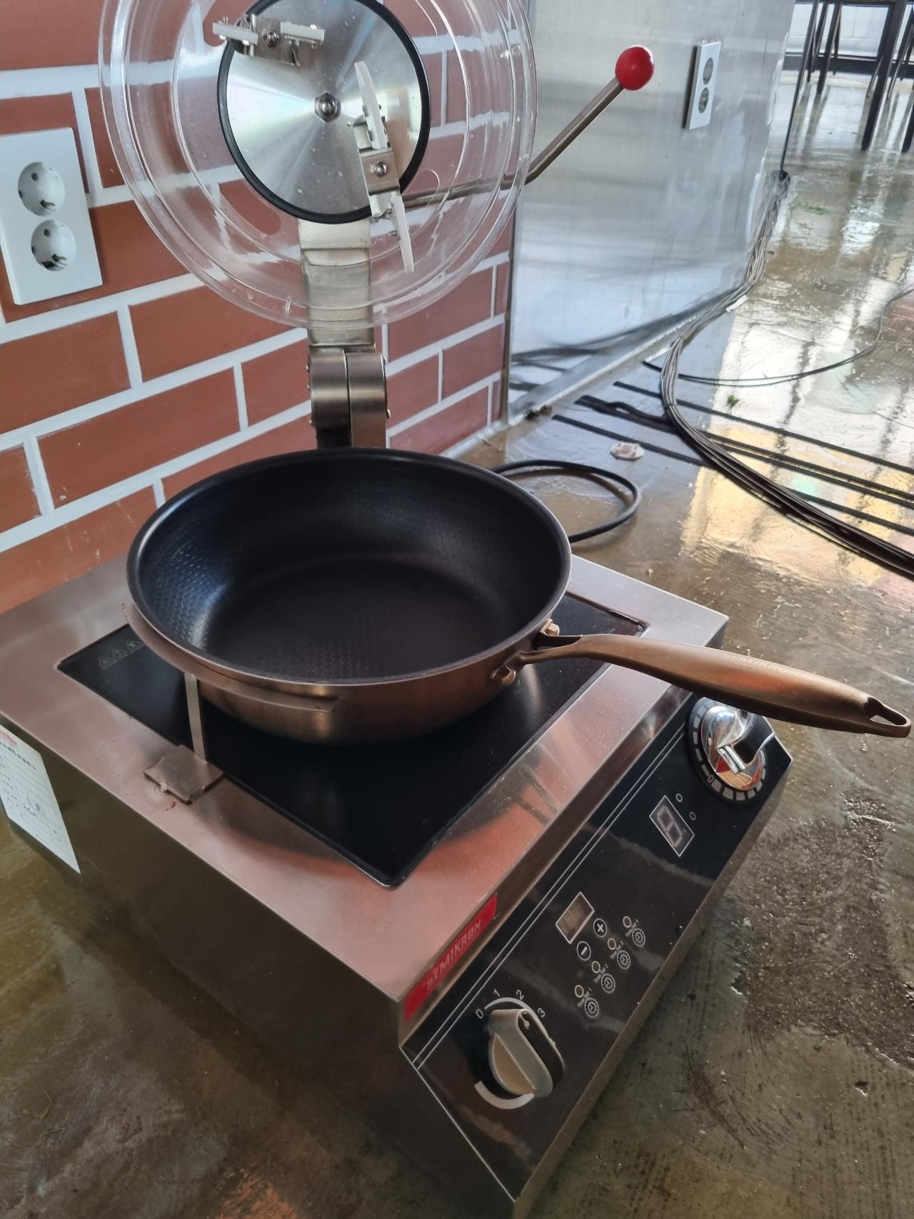 자동볶음기 오토웍 자동웍기계 1구 고정온도모델 4
