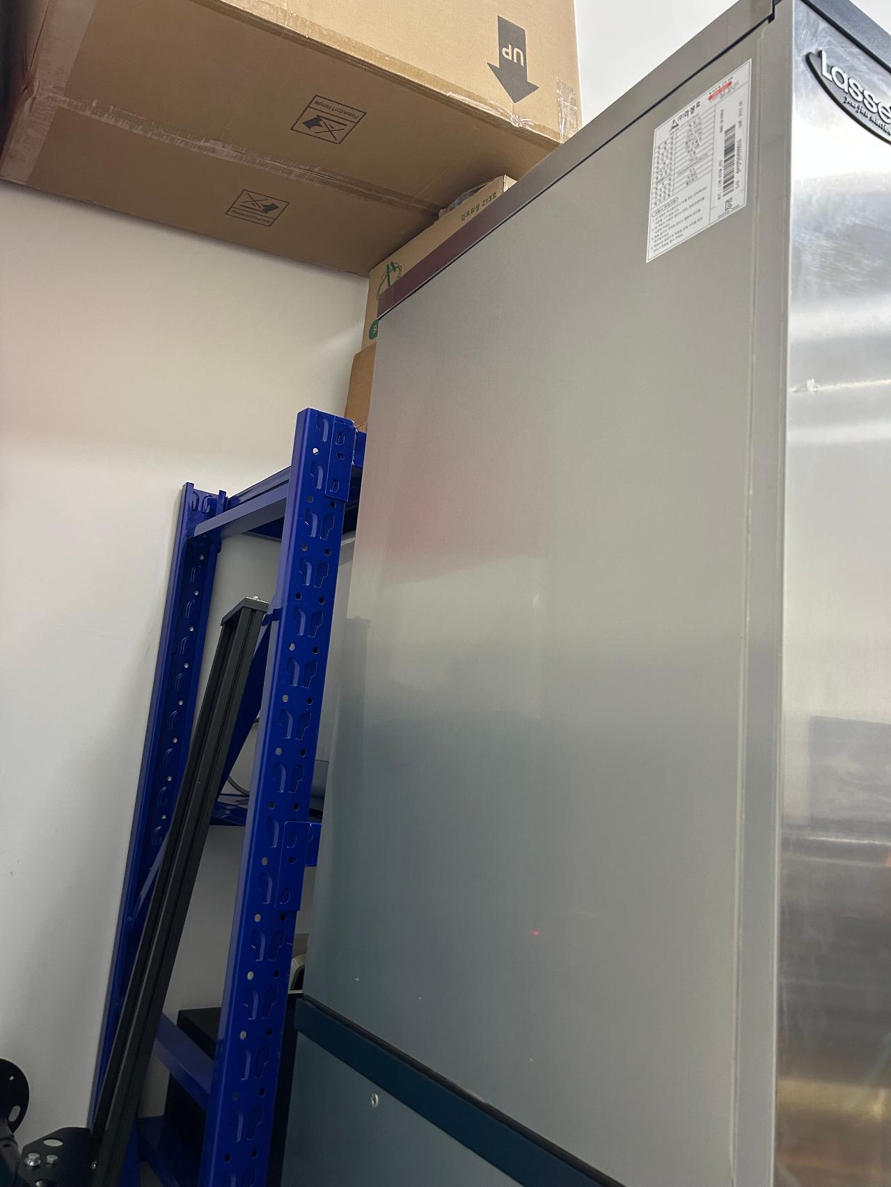 (신품급) 라셀르 LIM-400W 수냉식 반달얼음 제빙기 438kg 5