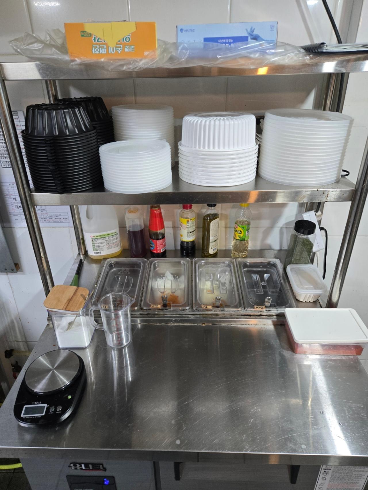 김밥토핑반찬냉장고 900 2단선반 팝니다 2