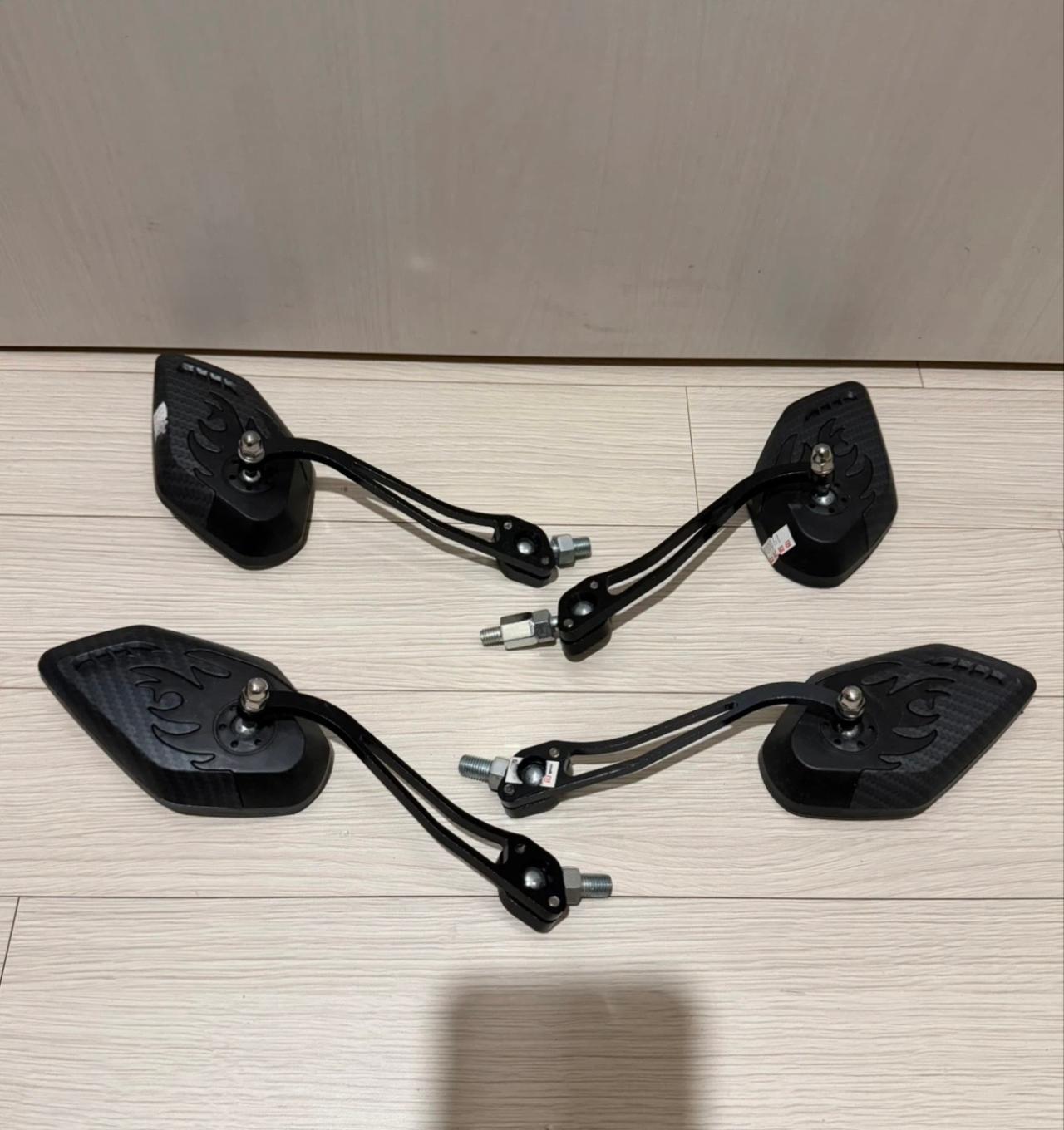 오토바이 사이드미러 한쌍 3