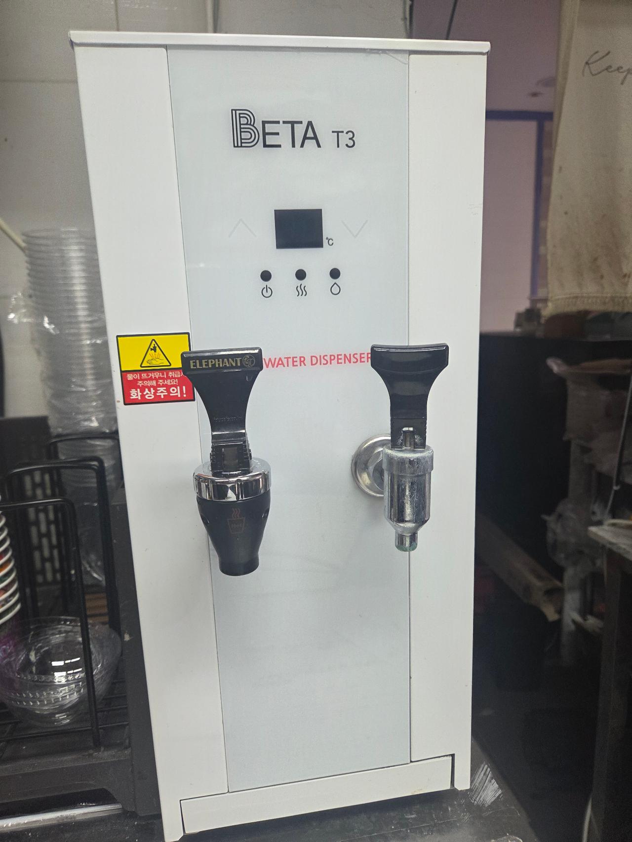 오더퀸 키오스크, 베타 온수디스펜서, 컵실링기 3