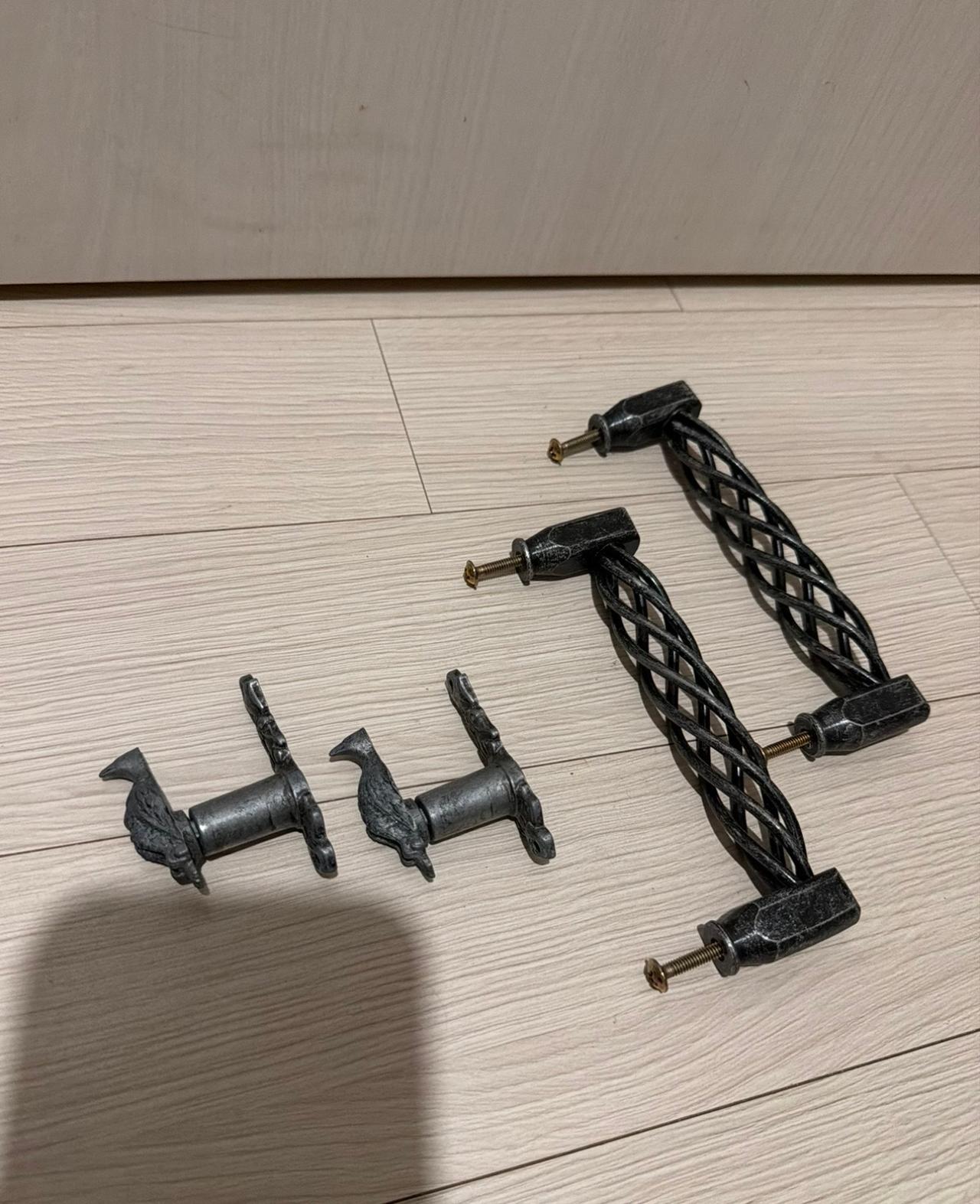 북유럽풍 엔틱 손잡이 일괄 3