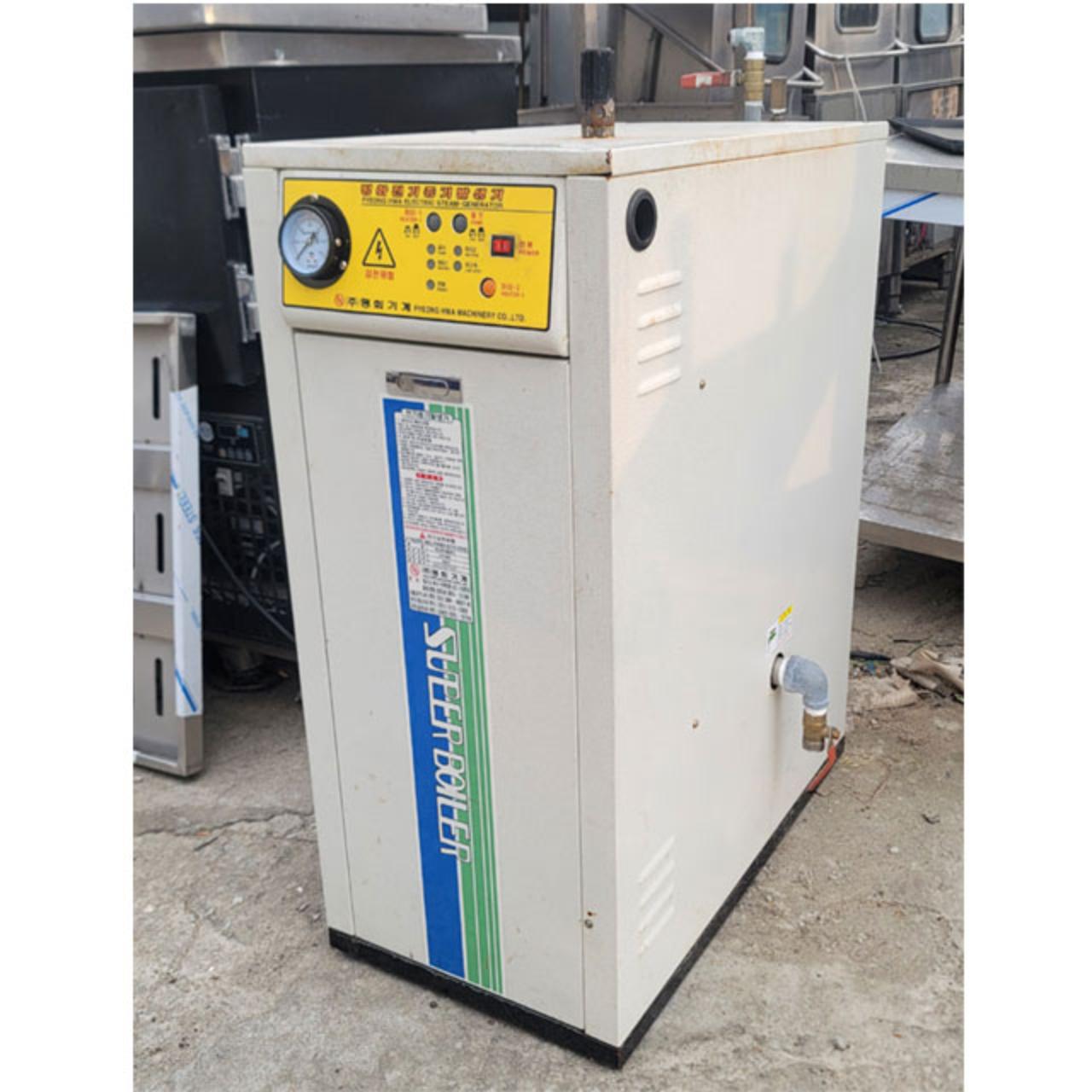 업소용 중고 평화 전기스팀보일러(380v, 25kw) 1