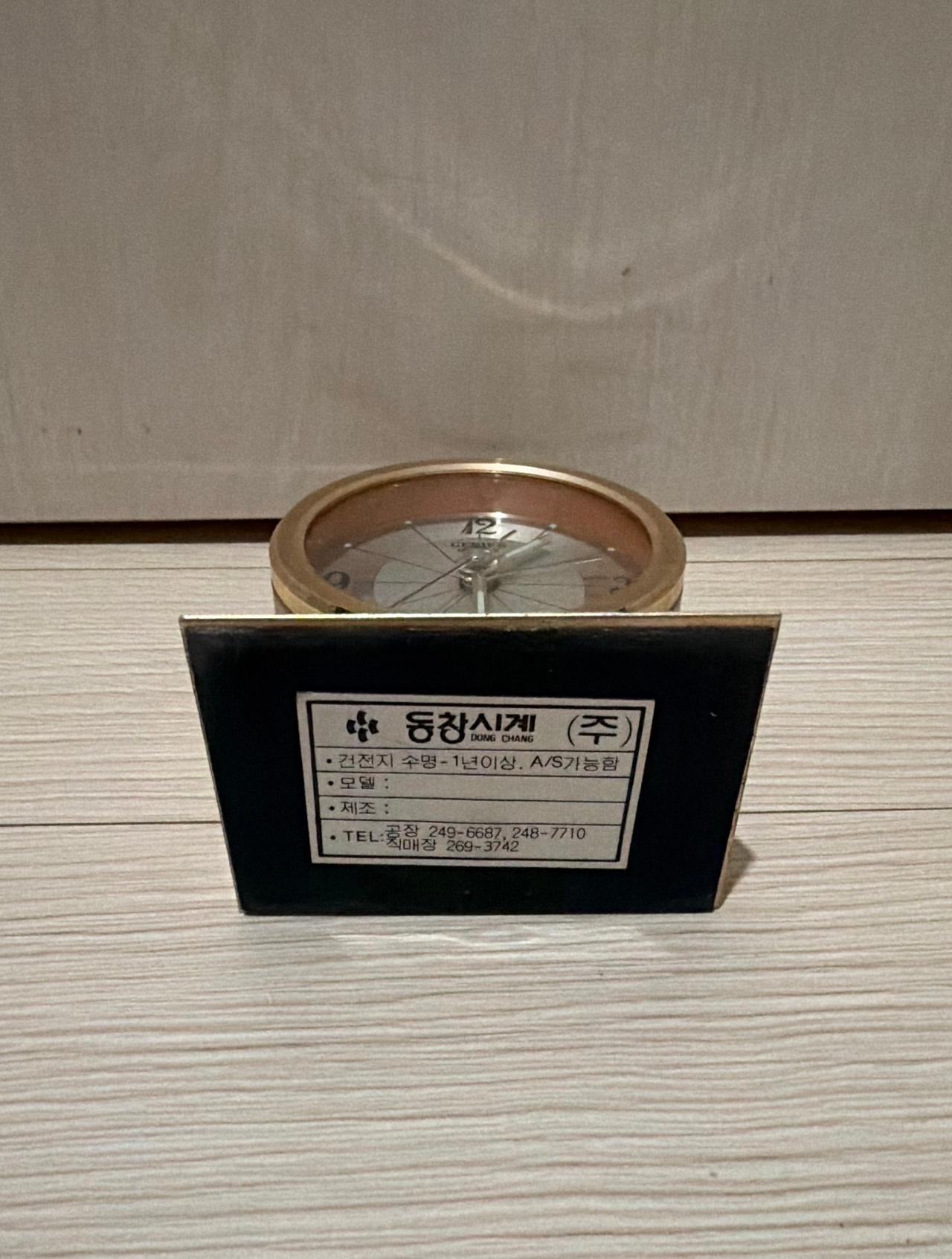 엔틱 탁상시계 5